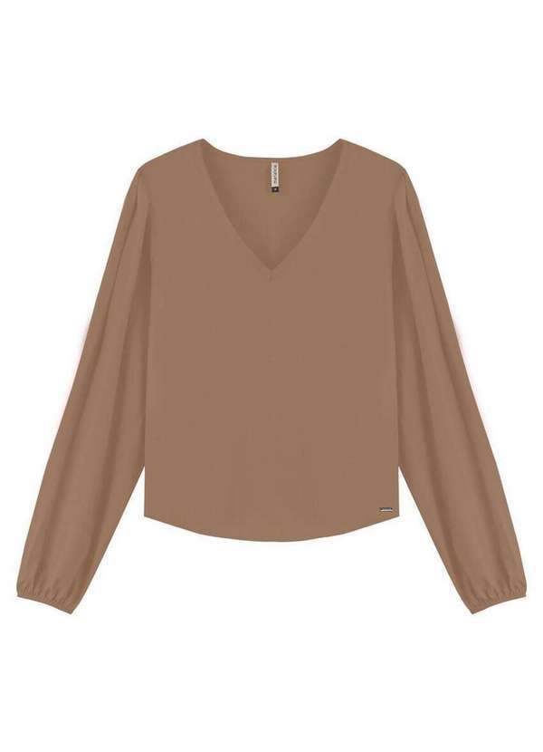 Blusa Feminina Marialicia Marrom