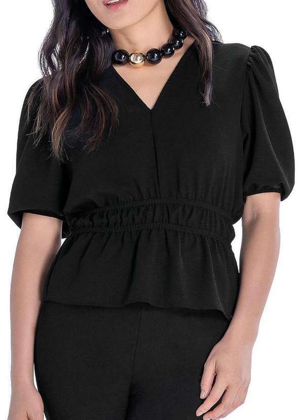 Blusa Feminina Marialicia Preto