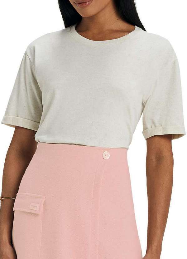 Blusa Feminina Marialicia Bege