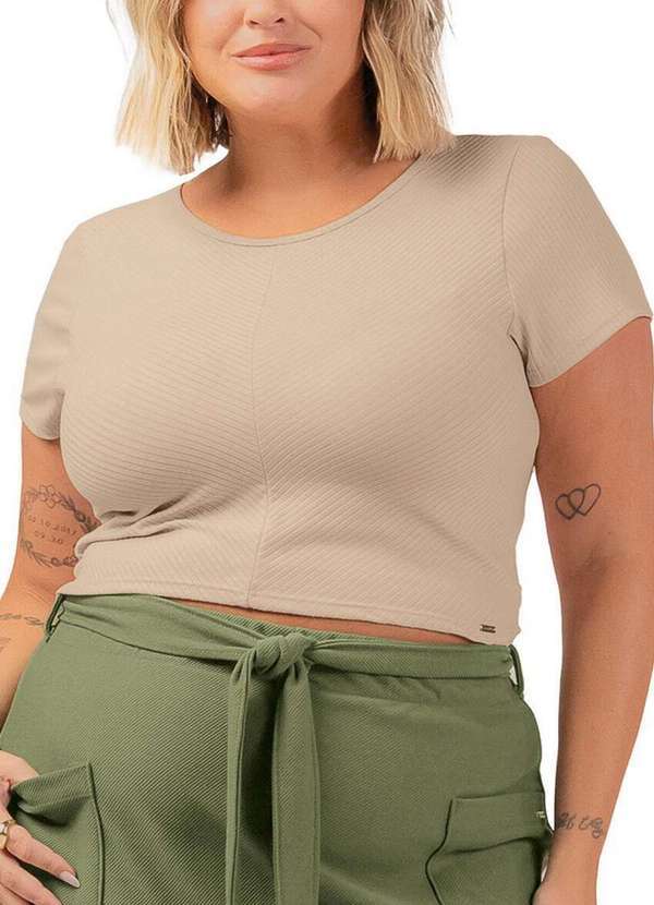 Blusa Feminina Marialicia Bege