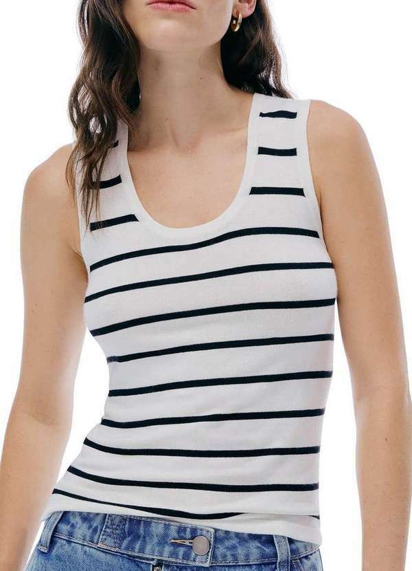 Blusa Feminina Regata Hering Branco