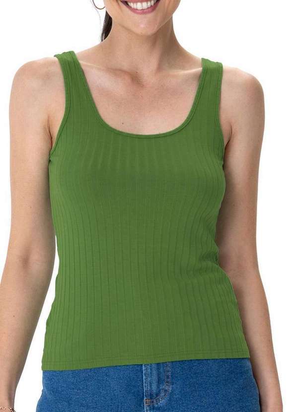 Blusa Feminina Regata Malwee Verde 1000089661