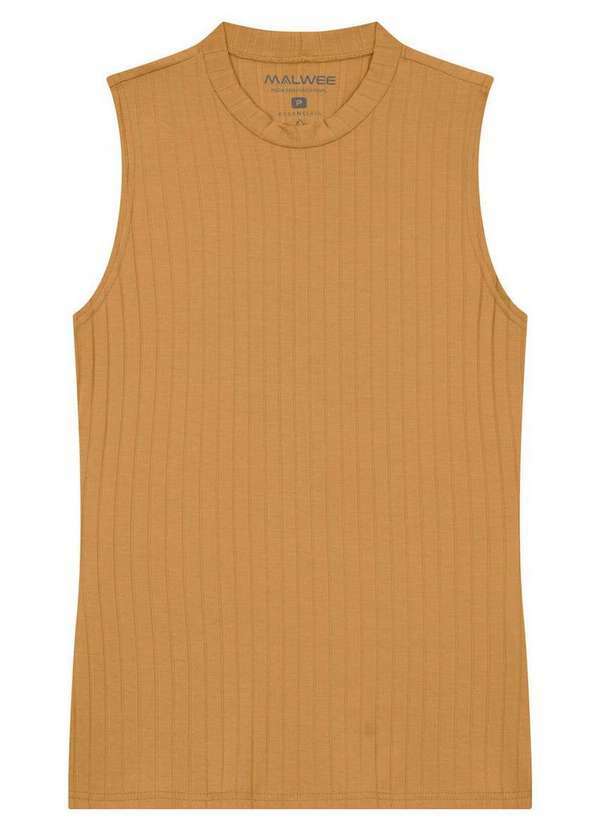 Blusa Feminina Regata Malwee Marrom