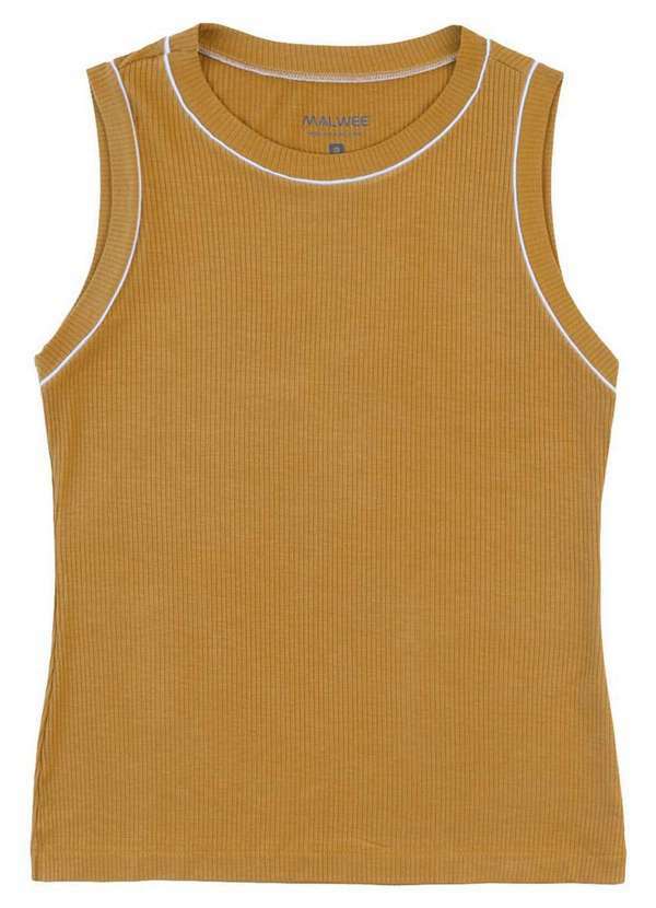 Blusa Feminina Regata Malwee Amarela 1000136909