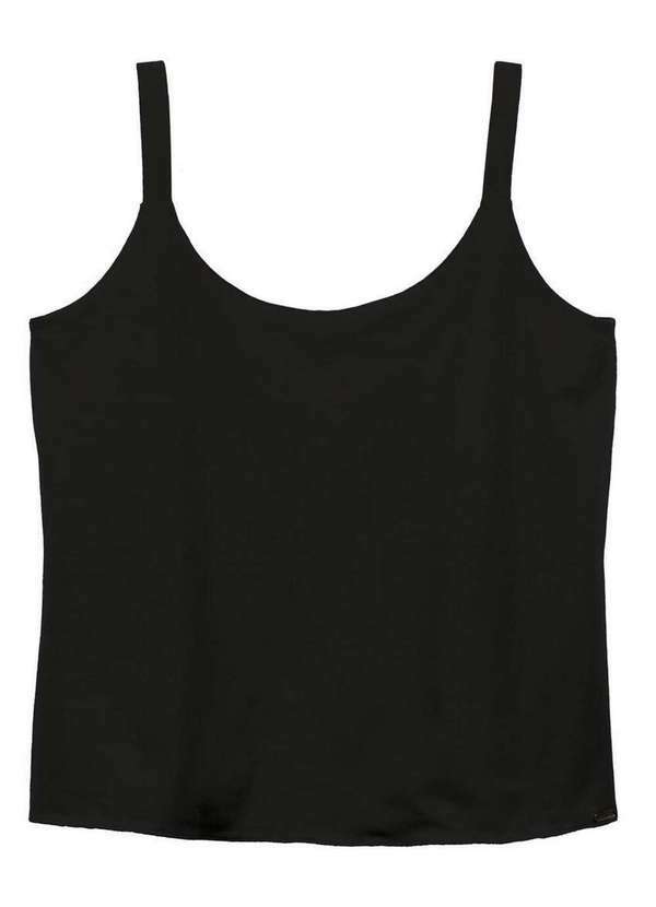 Blusa Feminina Regata Marialicia Preto