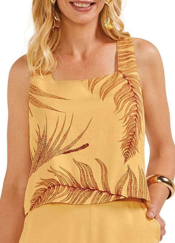Blusa Feminina Regata Marialicia 184270