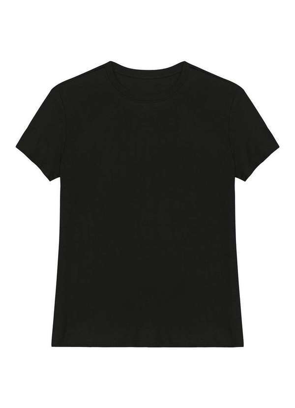 Blusa Feminina Slim Enfim 1000128694 00004-Preto