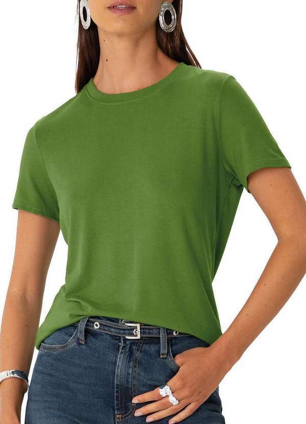 Blusa Feminina Slim Enfim Verde