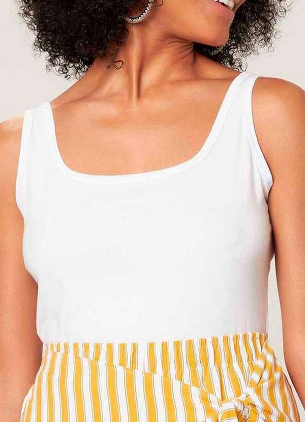 Camiseta Feminina Regata Malwee 1000004494 00001-Branco