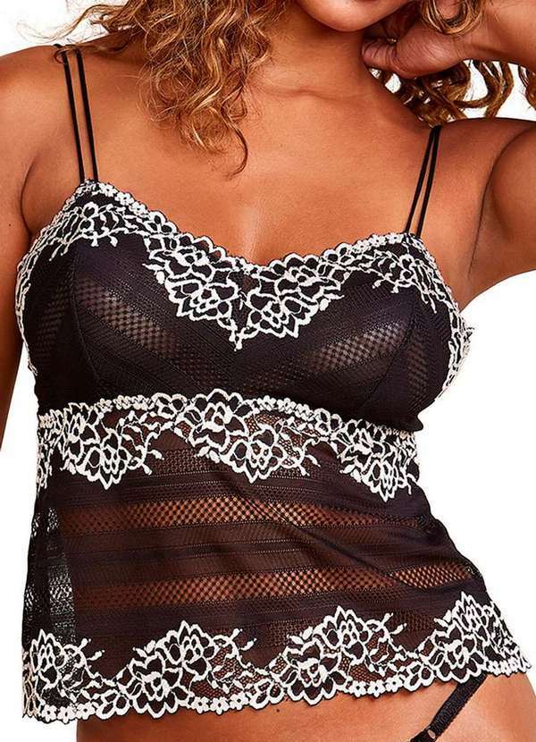 Camisete Feminina Hope Preto