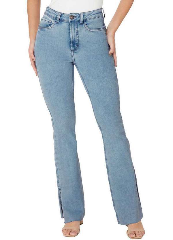 Calça Feminina Small Flare Malwee Azul 1000131472