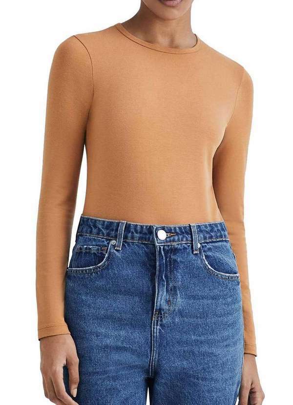 Blusa Feminina Hering Marrom