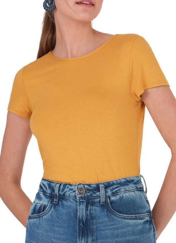 Blusa Feminina Malwee Amarelo