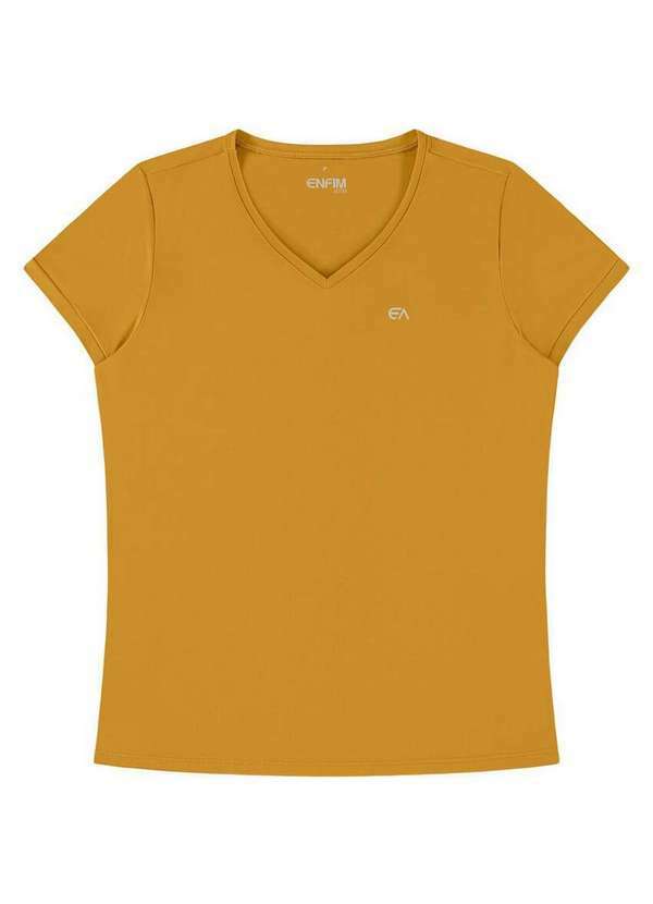 Blusa Feminina Slim Enfim 1000121859 Z0397-Amarelo