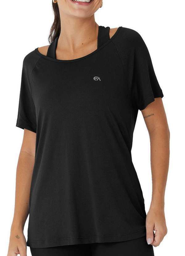 Camiseta Feminina Enfim 1000128747 00004-Preta