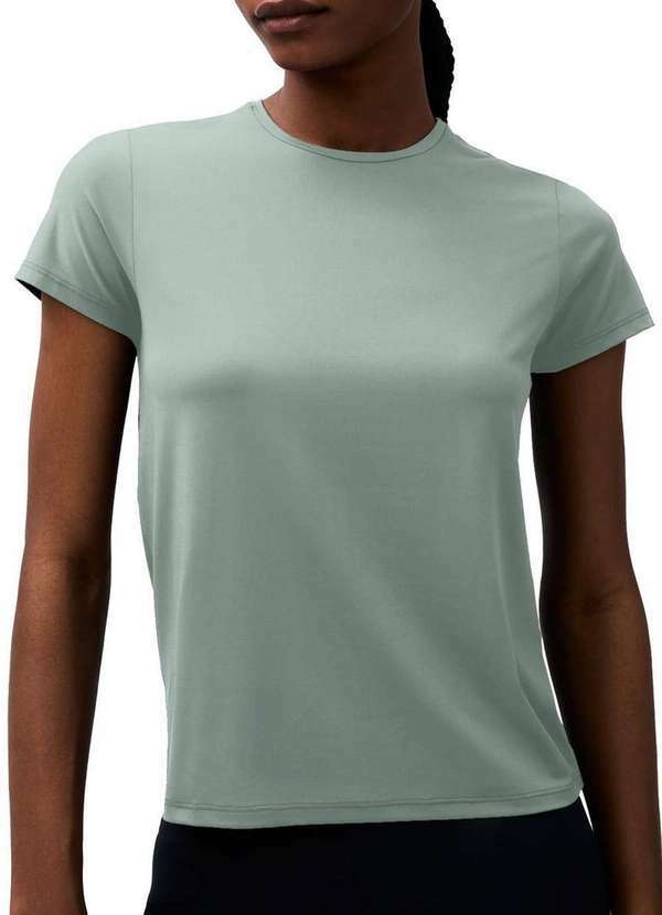 Camiseta Feminina Hering Snec Verde