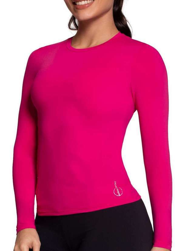Camiseta Feminina Uv Selene Rosa