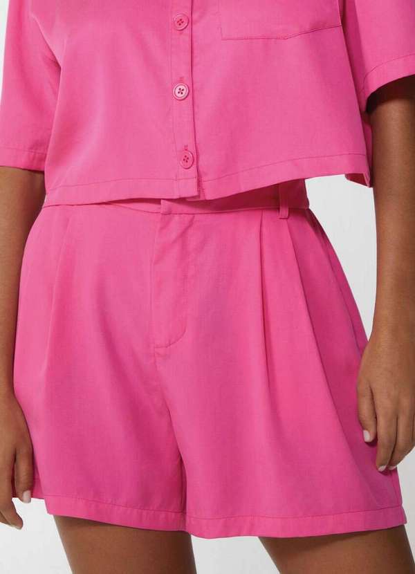 Shorts Feminino Enfim Rosa