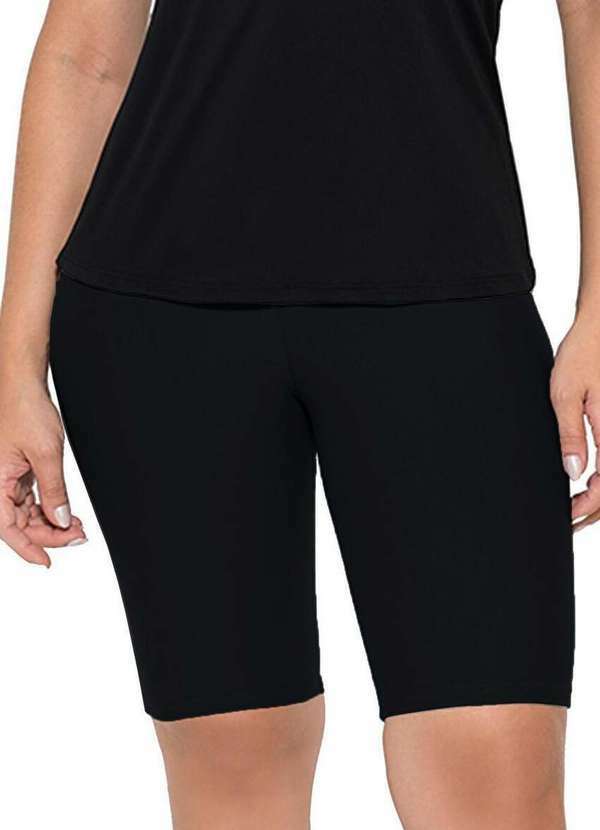 Vista 2 Bermuda Feminina Enfim 1000124391 00004-Preto Enfim