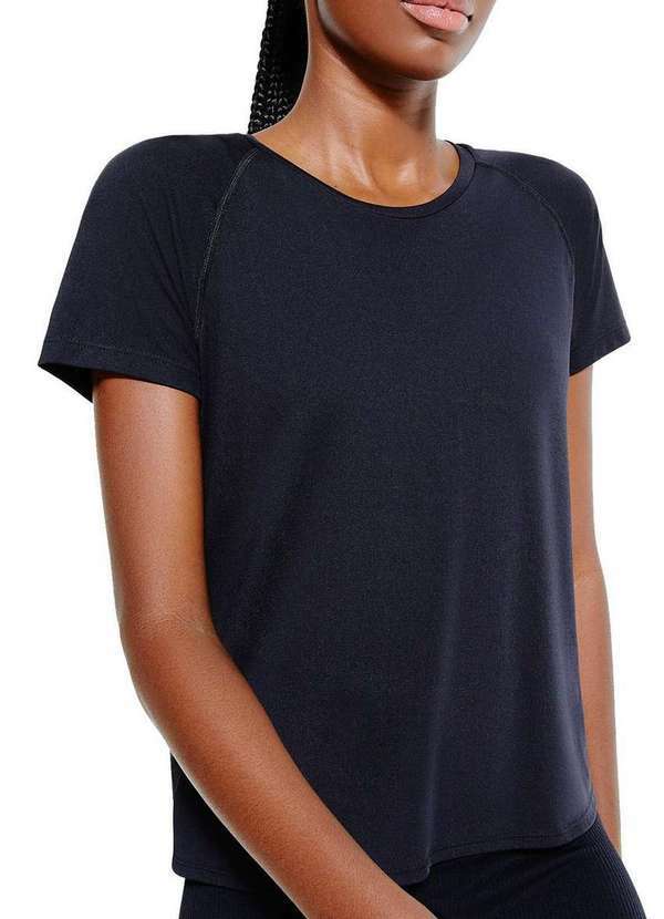 Camiseta Feminina Hering Preto