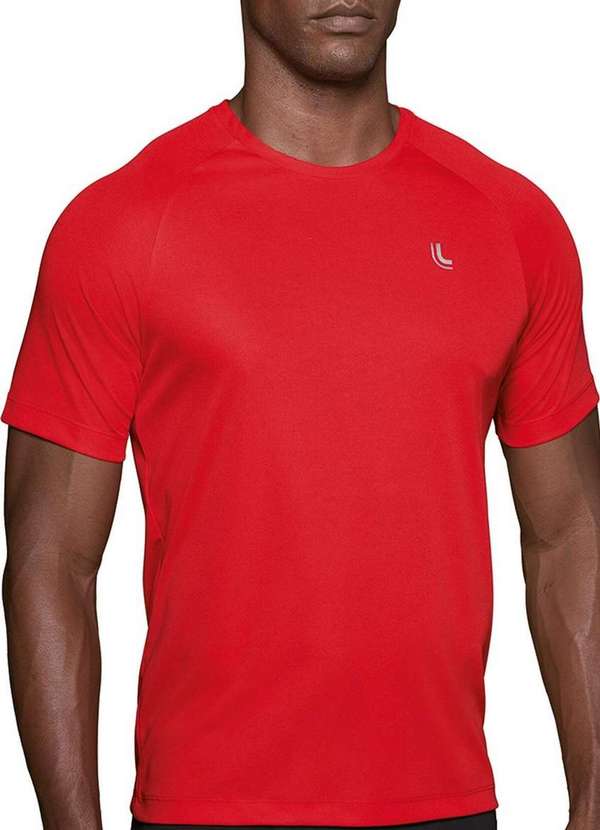 Camiseta Masculina Lupo 75040-001 5650-Vermelho