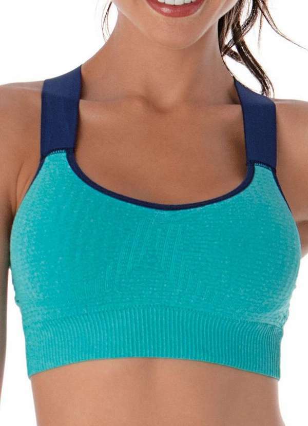 Vista 2 Top Feminino Demillus 61226 01-Azul-Capri Demillus