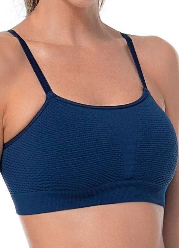 Vista 2 Top Feminino Demillus 61235 15-Marinho Demillus