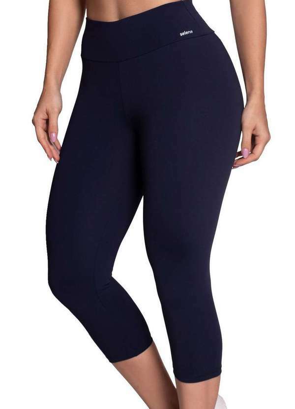 Legging Corsário Feminina Selene Azul