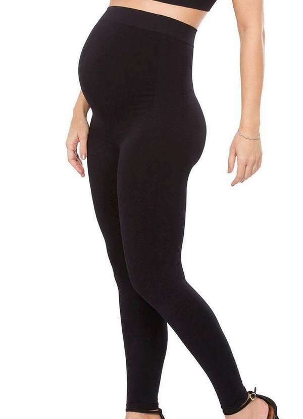 Legging Gestante Plie 50044 35-Preto