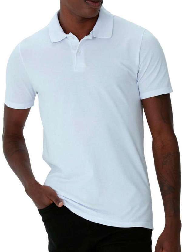 Camiseta Polo Masculina Malwee 4425