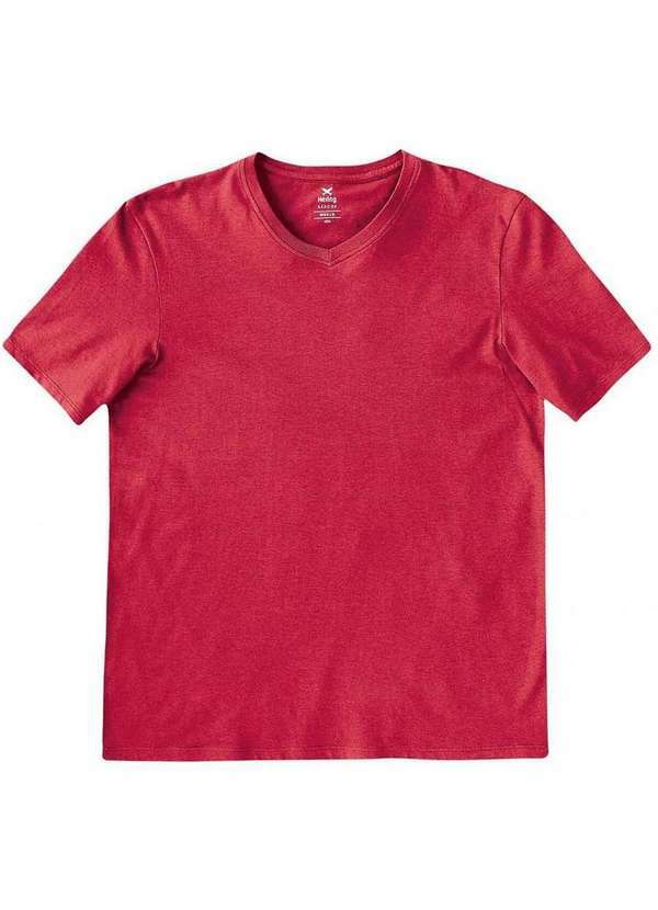 Camiseta Masculina Vermelho Hering 022b