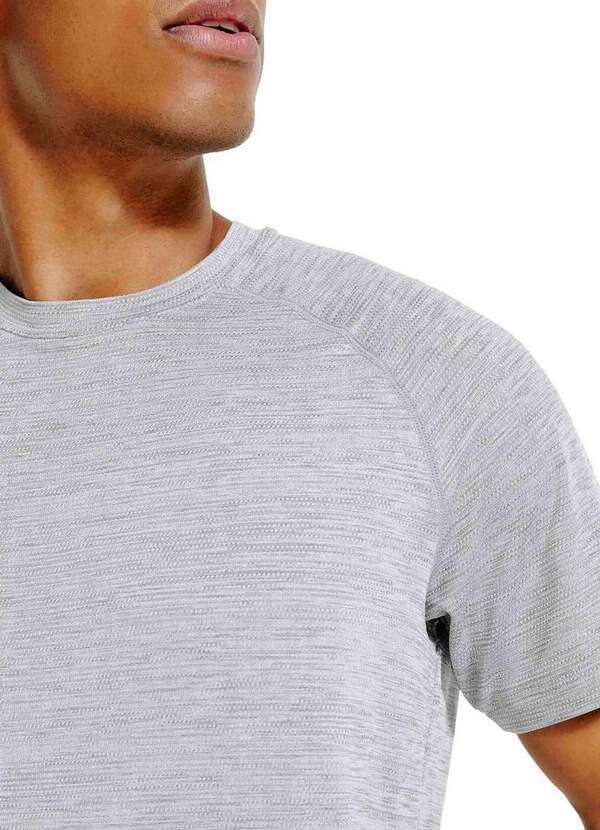Camiseta Masculina Hering Cinza