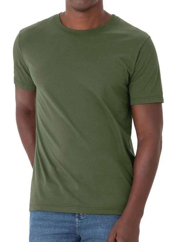 Camiseta Masculina Malwee Verde Pima