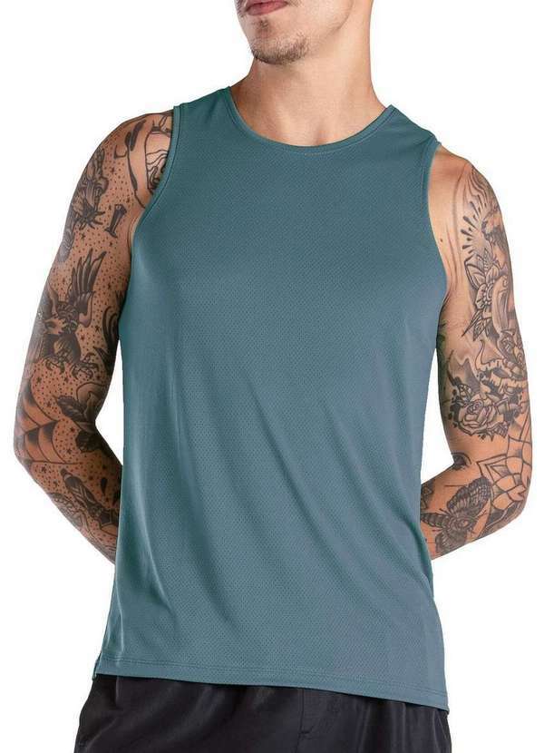 Camiseta Masculina Regata Enfim Verde