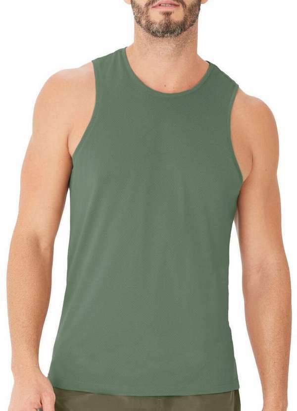 Camiseta Masculina Regata Enfim Verde