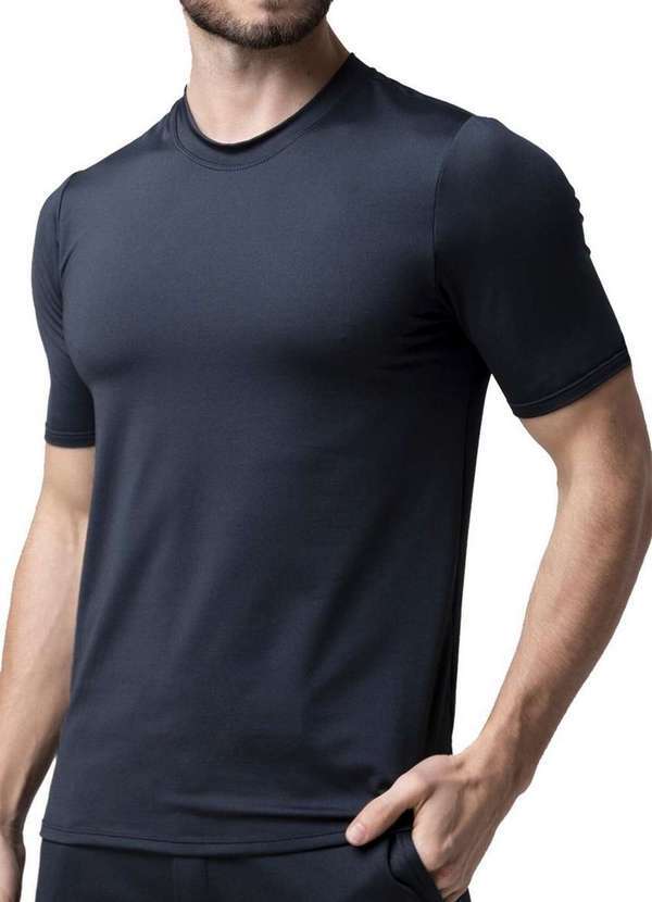 Camiseta Masculina Térmica Upman Preto