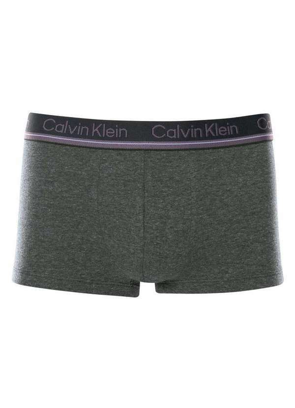 Cueca Boxer Calvin Klein Cinza