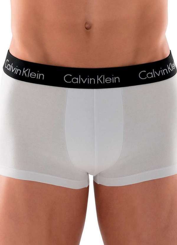 Cueca Boxer Calvin Klein C12.13 Br00-Branco