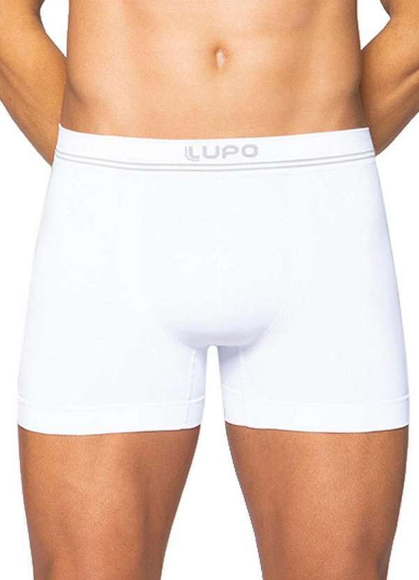 Cueca Boxer Lupo Branco