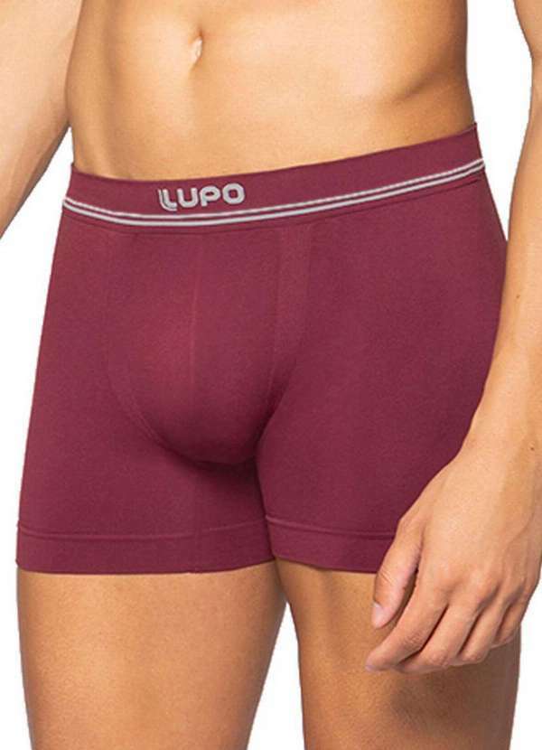 Cueca Boxer Lupo Vermelho
