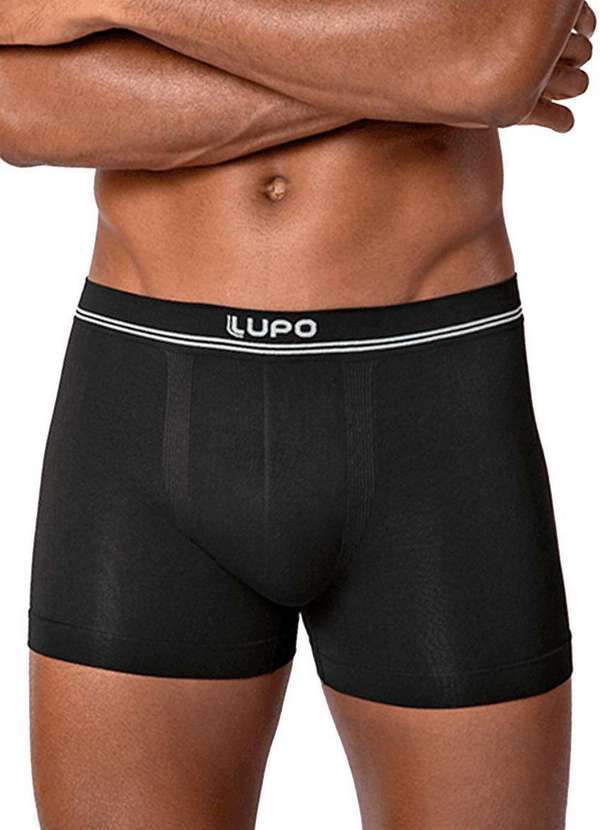 Cueca Boxer Lupo 436-004 9960-Preto
