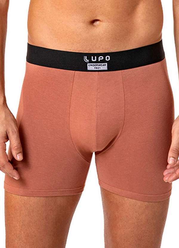Cueca Boxer Lupo 18430-001 6360-Nude-Bronze