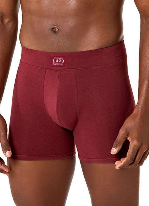 Cueca Boxer Lupo 18431-001 5903-Marsala
