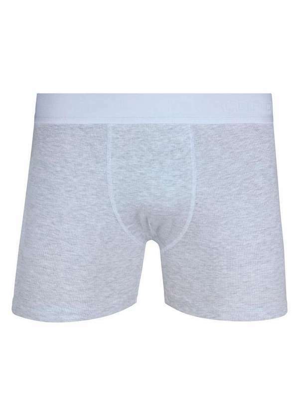 Vista 2 Cueca Boxer Lupo 18455-001 0631-Mescla-Branco Lupo