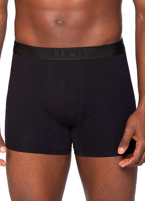 Cueca Boxer Lupo Preto