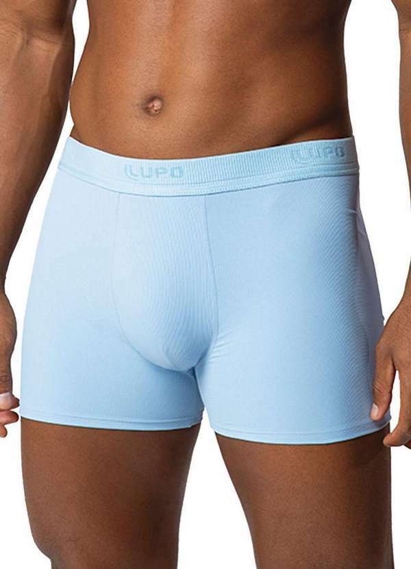 Vista 2 Cueca Boxer Lupo 18472-001 2044-Azul-Céu Lupo