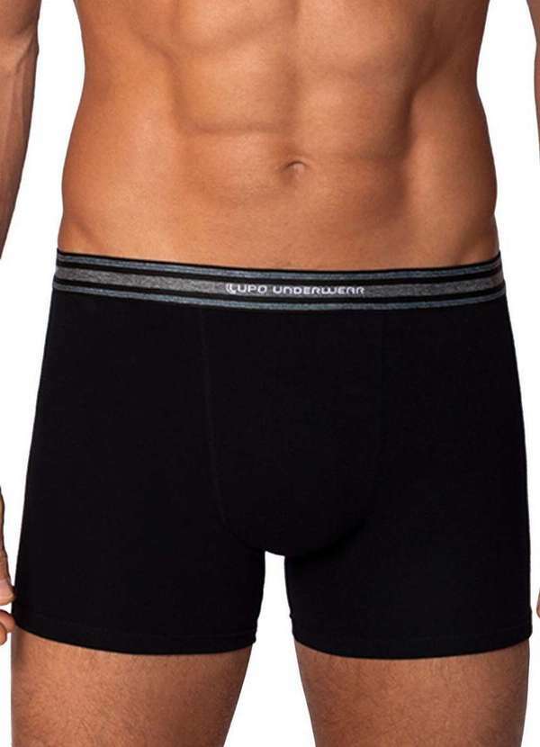Cueca Boxer Lupo Preto