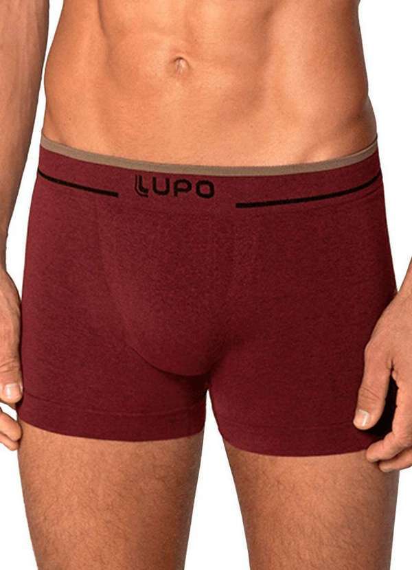 Cueca Boxer Lupo 733-004 5903-Marsala