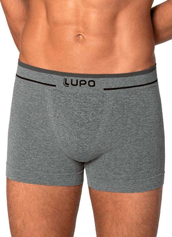 Cueca Boxer Lupo Cinza