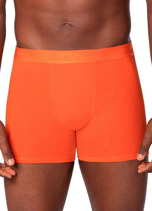 Cueca Boxer Lupo Laranja